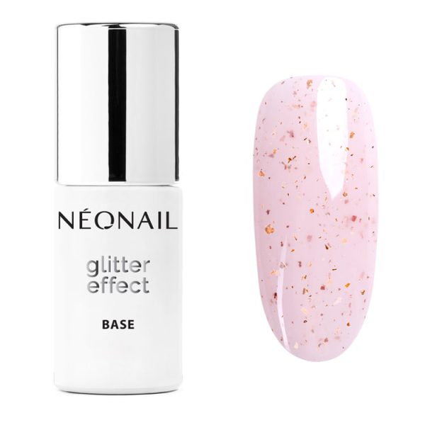 NEONAIL Glitter Effect Base Pink Sparkle 7.2ML - 9489