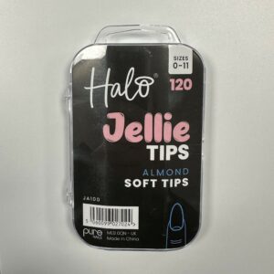 Halo Jellie Nail Tips 120s Almond - JA100