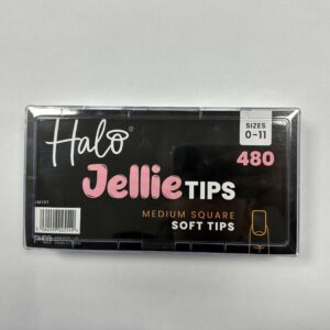 Halo Jellie Nail Tips 480s Medium Square - JM101